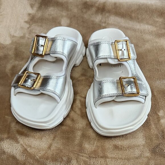 Gucci Aguru Leather Sandal, Authentic - Picture 9 of 9